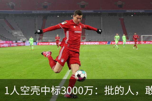 1人空壳中标3000万：批的人，敢亮名字吗